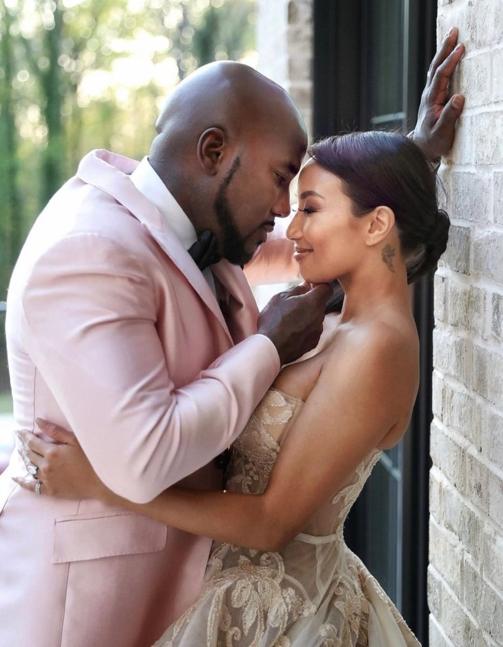 Happier times: Jeannie Mai and rapper Jeezy are currently going through an acrimonious divorce. Photo: @thejeanniemai/Instagram