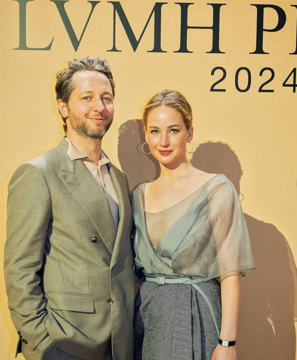 Derek Blasberg with actress Jennifer Lawrence at the 2024 LVMH Prize event. Photo: @derekblasberg/Instagram Derek Blasberg with actress Jennifer Lawrence at the 2024 LVMH Prize event. Photo: @derekblasberg/Instagram