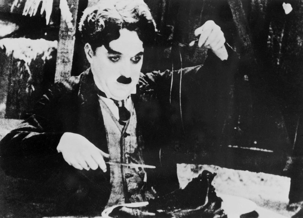 Charlie Chaplin in a scene from The Gold Rush (1925). Movies during this era were captured on nitrate film, which was highly flammable. Photo: AFP Charlie Chaplin in a scene from The Gold Rush (1925). Movies during this era were captured on nitrate film, which was highly flammable. Photo: AFP