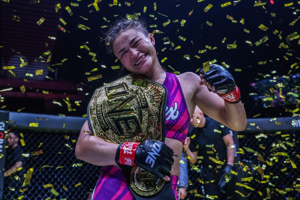 Stamp Fairtex had been expected to defend her atomweight title at ONE 167. Photo: ONE Championship