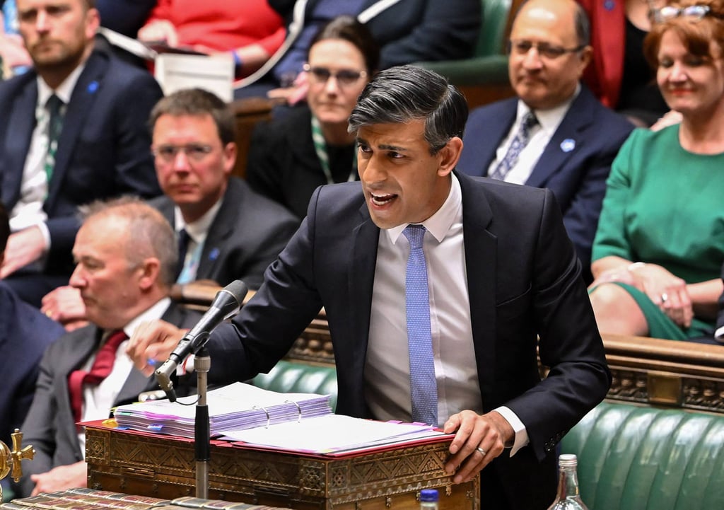 Britain’s Prime Minister Rishi Sunak. Photo: UK Parliament / AFP