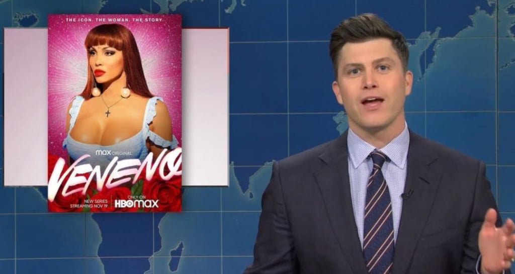Colin Jost has a regular segment on SNL called Weekend Update. Photo: @colinjost/Instagram