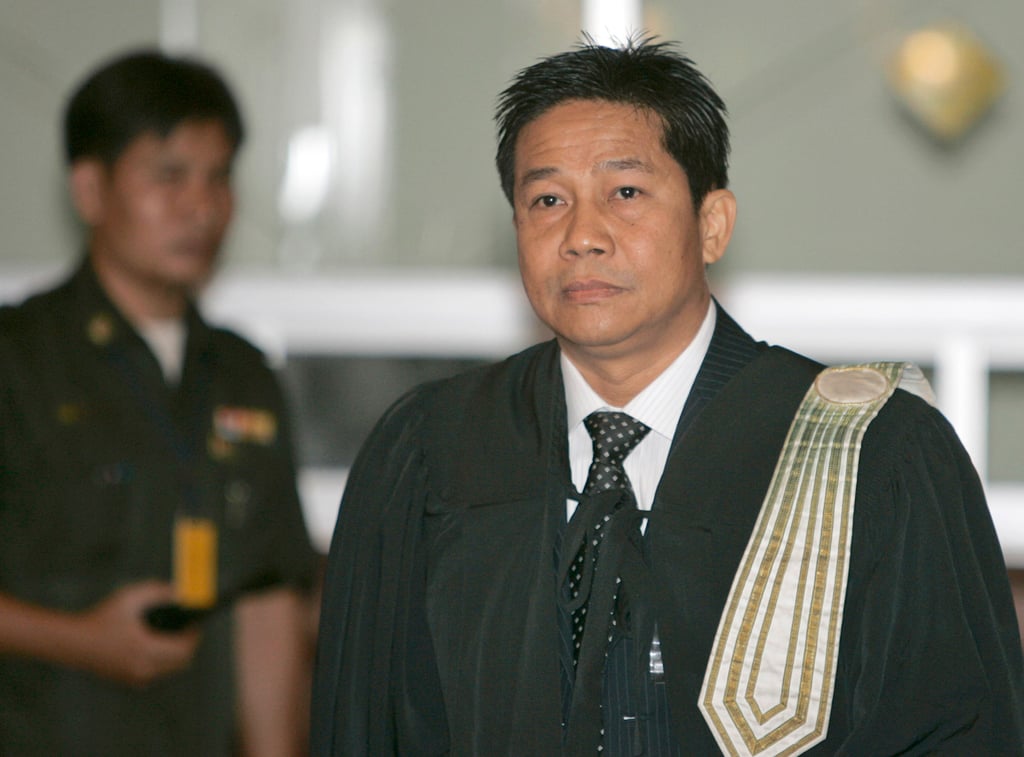 Pichit Chuenban, lawyer of former Prime Miniser Thaksin Shinawatra. Photo: AP