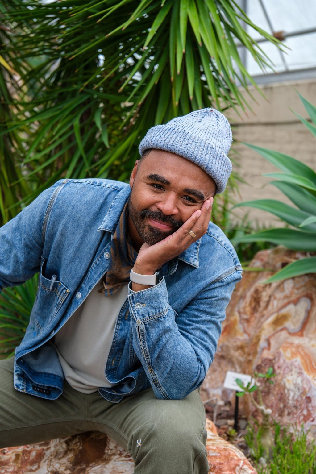 American plant stylist Hilton Carter. Photos: Handout