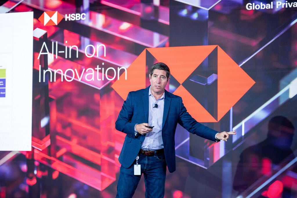 Scott Kupor, investing partner of US private capital firm Andreessen Horowitz, talks during the event about how innovations often appear after major market corrections.