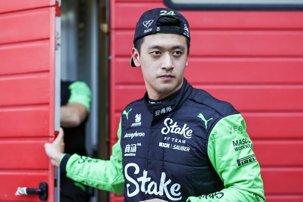 Zhou Guanyu’s future at Sauber is unclear with Carlos Sainz reportedly in talks to join team. Photo: Xinhua