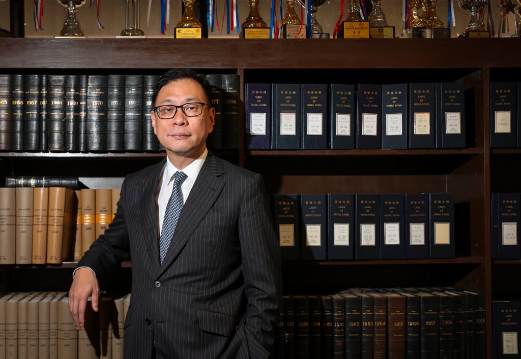 Victor Dawes, the Hong Kong Bar Association’s chairman, has highlighted the role the Bar plays in maintaining the rule of law in the city. Photo: Xiaomei Chen Victor Dawes, the Hong Kong Bar Association’s chairman, has highlighted the role the Bar plays in maintaining the rule of law in the city. Photo: Xiaomei Chen