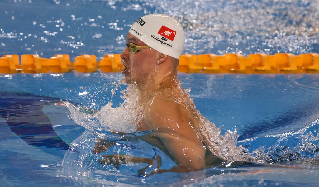 Adam Chillingworth will race in the 200m breaststroke on Monday morning. Photo: Jonathan Wong Adam Chillingworth will race in the 200m breaststroke on Monday morning. Photo: Jonathan Wong