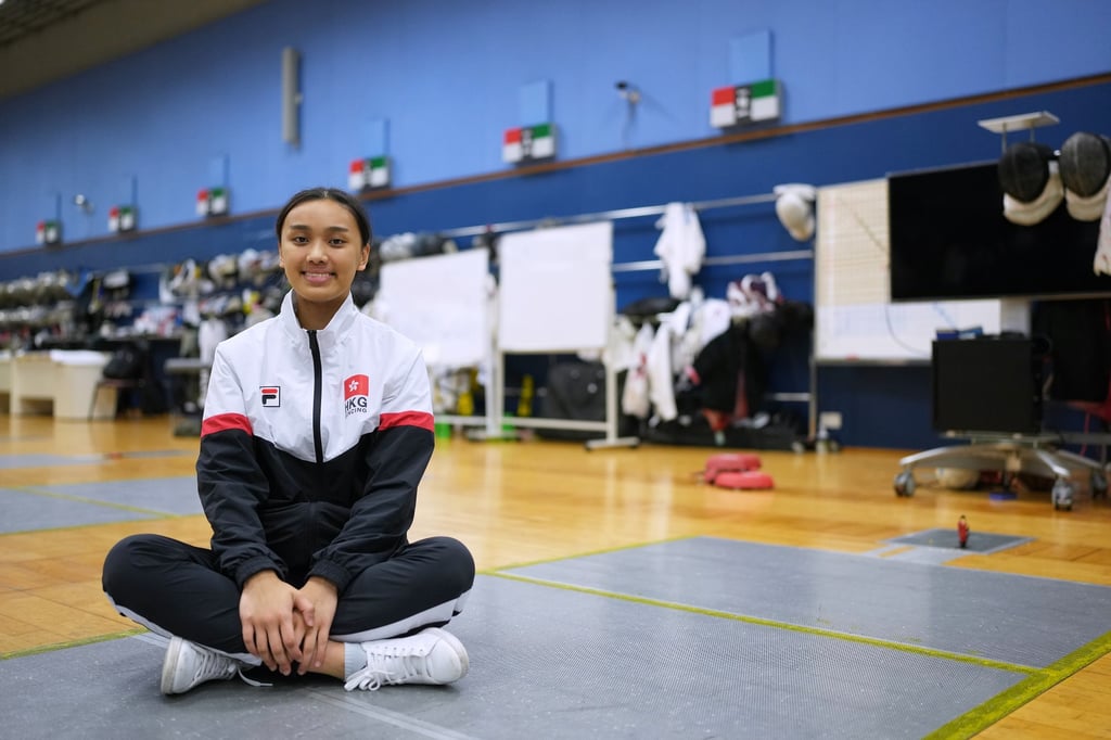 Daphne Chan will be making her Olympics debut as a foilist for Hong Kong in Paris. Photo: Elson Li