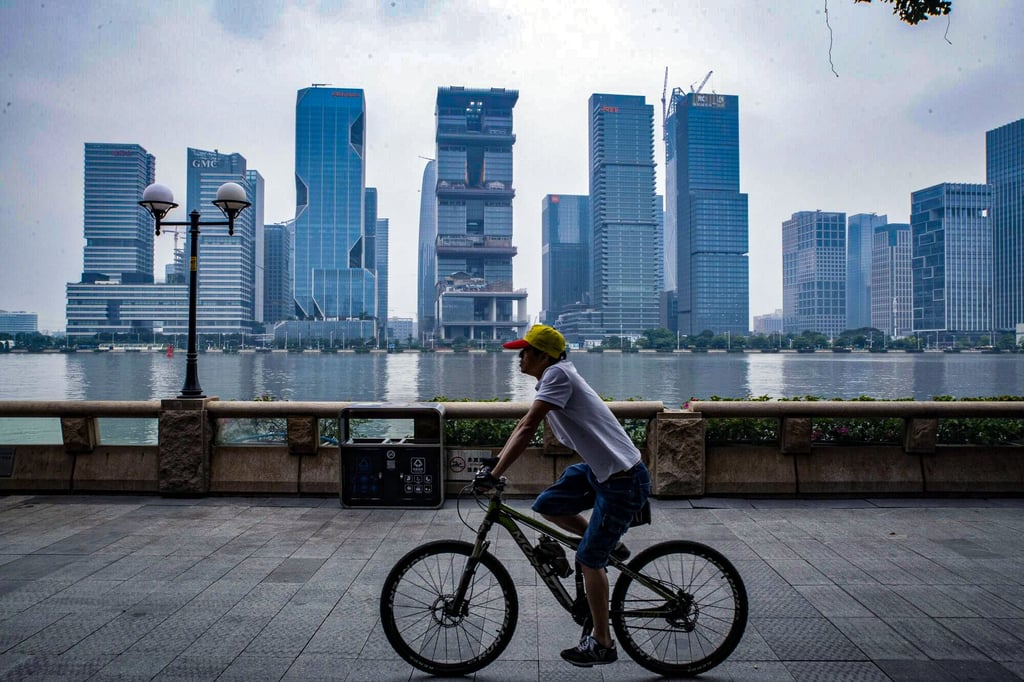 Buildings in the Pazhou area of Guangzhou, China, on Tuesday, May 9, 2023. Photo: Bloomberg Buildings in the Pazhou area of Guangzhou, China, on Tuesday, May 9, 2023. Photo: Bloomberg