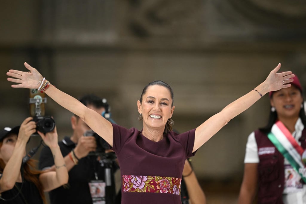 Mexico presidential candidate Claudia Sheinbaum. Photo: AFP