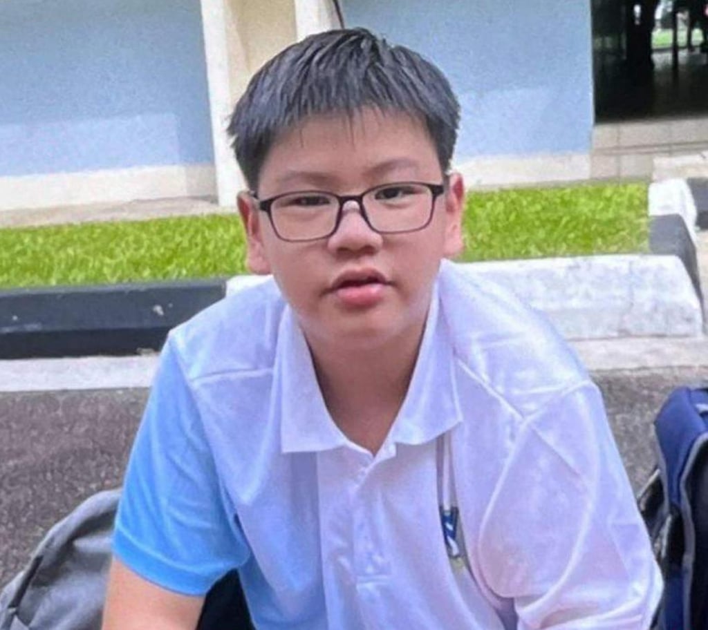 Lu Xuanzheng’s biggest wish in life was to help others and his grieving mother made it come true. Photo: Zaobao.com Lu Xuanzheng’s biggest wish in life was to help others and his grieving mother made it come true. Photo: Zaobao.com