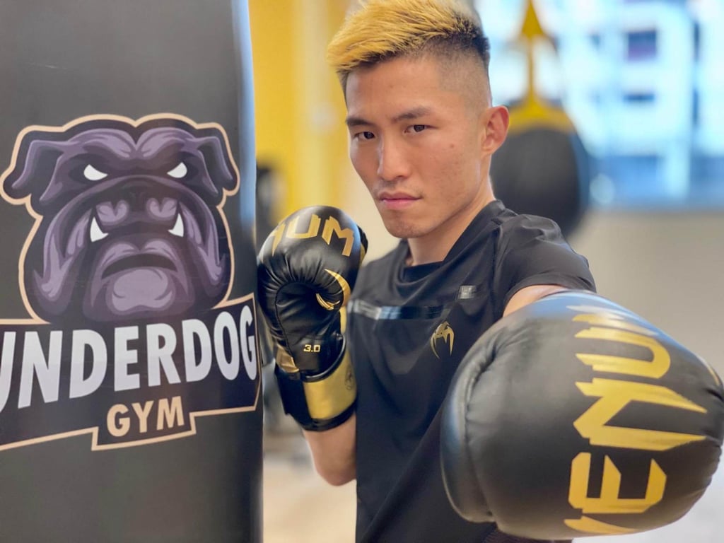 Poon got to keep his WBC Asia title for just over five months. Photo: Mike Chan Poon got to keep his WBC Asia title for just over five months. Photo: Mike Chan