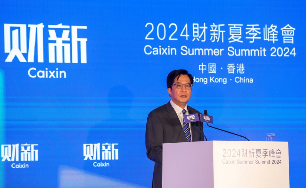 ‘Hong Kong is working very hard to contribute to the further internationalisation of renminbi,’ Michael Wong Wai-lun, the city’s deputy financial secretary, told the conference. Photo: Xiaomei Chen