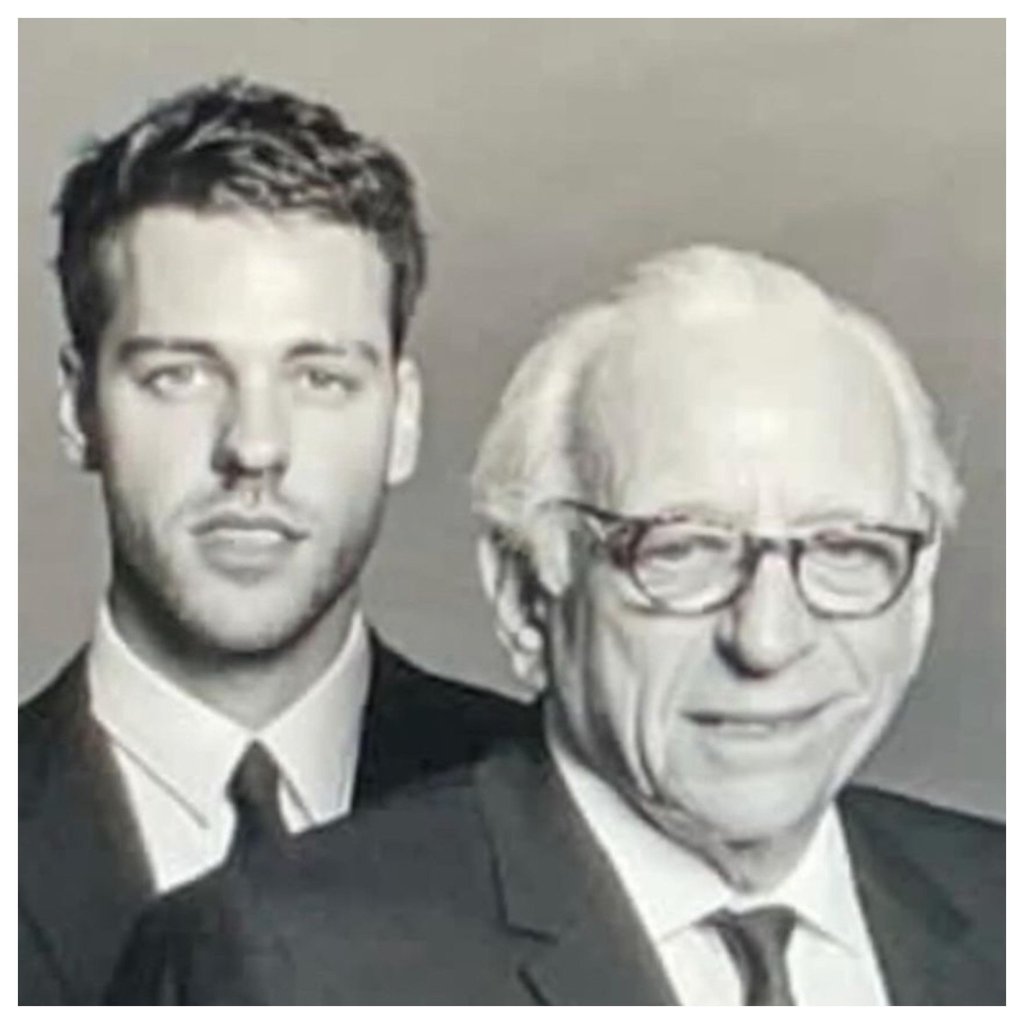 Bradley and dad, Nelson Peltz. Photo: @bradleygpeltz/Instagram