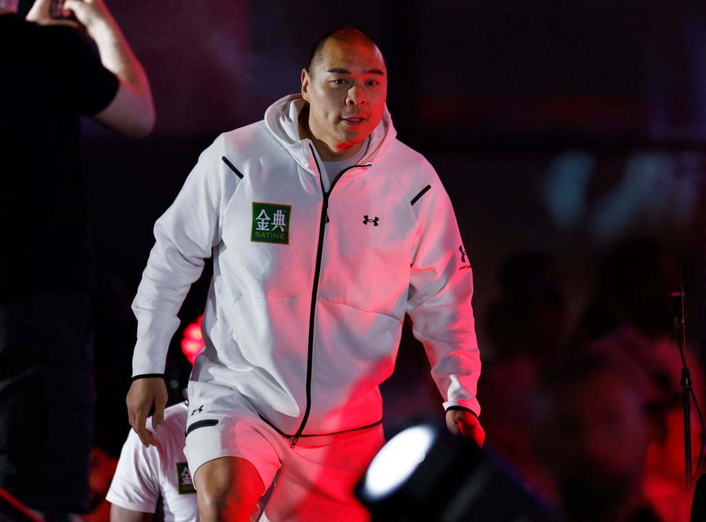 Zhang Zhilei knocked Deontay Wilder out in the fifth round. Photo: Reuters