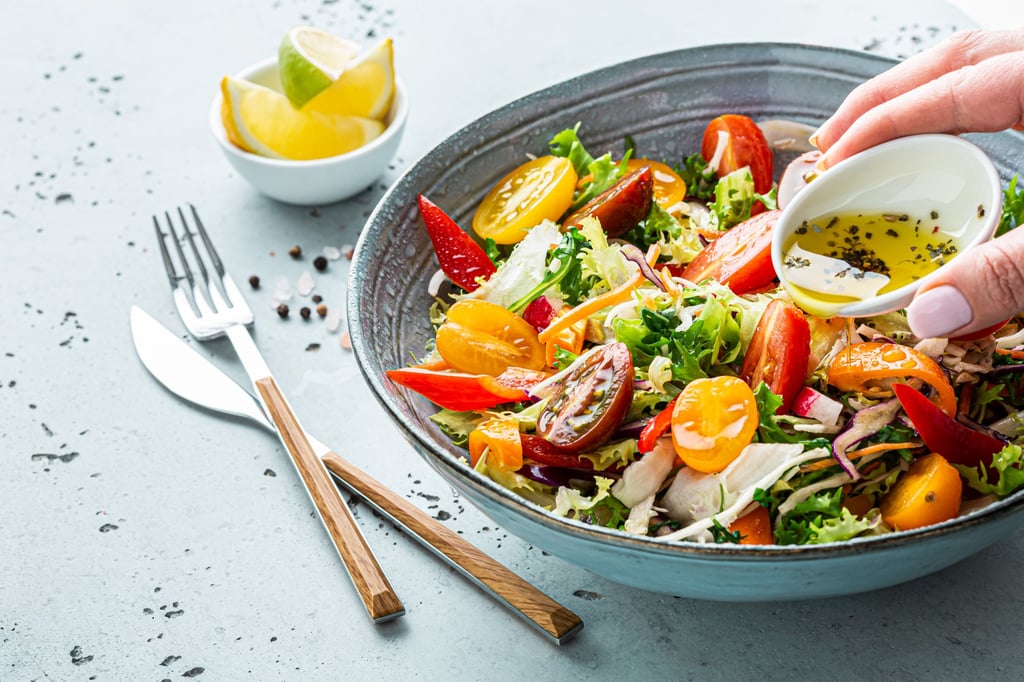 A Mediterranean diet – high in fruit, vegetables, whole grains, and olive oil – has been found to help its followers live longer by reducing risks of heart disease, diabetes and even cancer. Photo: Shutterstock