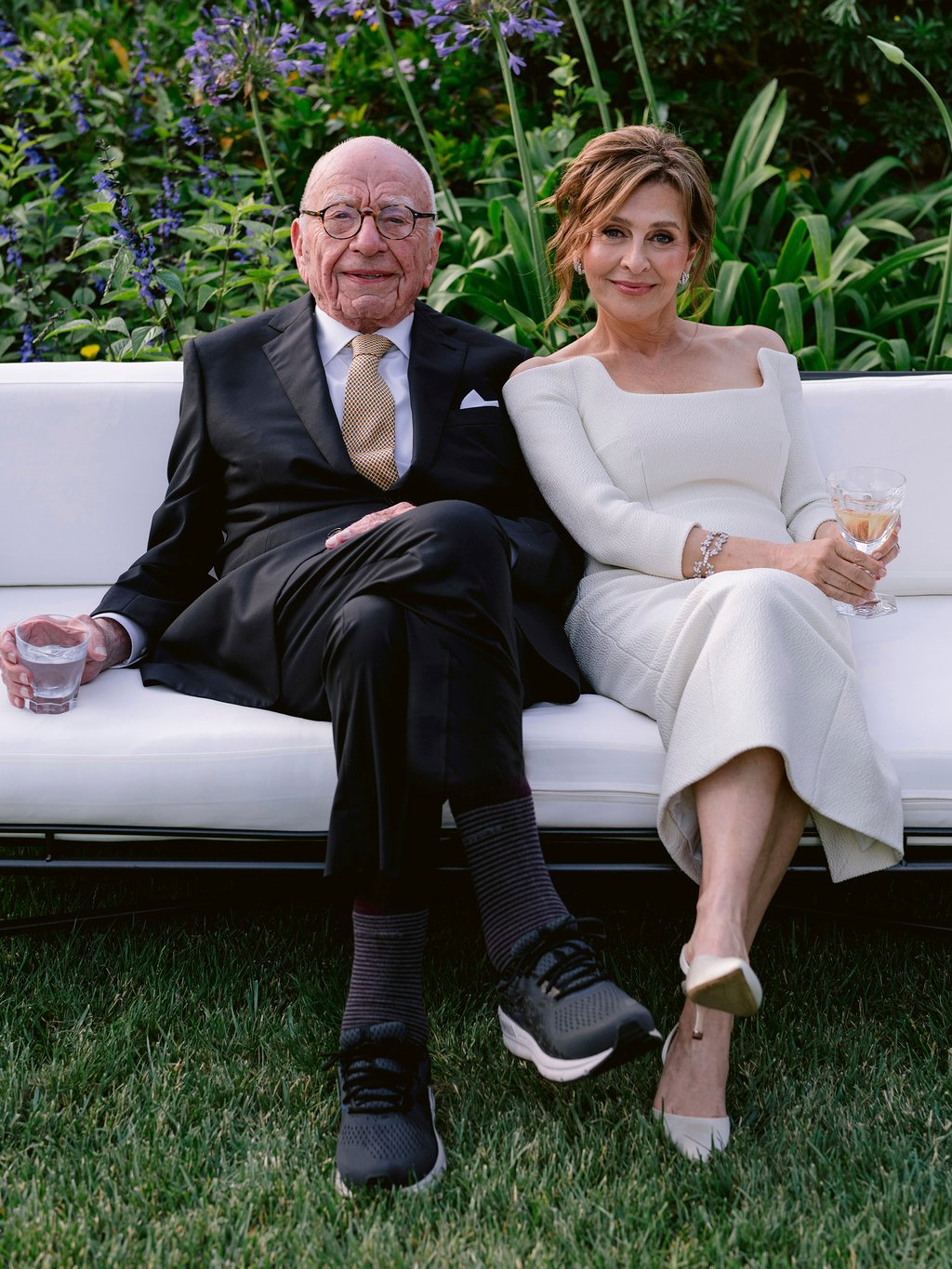 Rupert Murdoch and Elena Zhukova. Photo: News Corp via AP Rupert Murdoch and Elena Zhukova. Photo: News Corp via AP