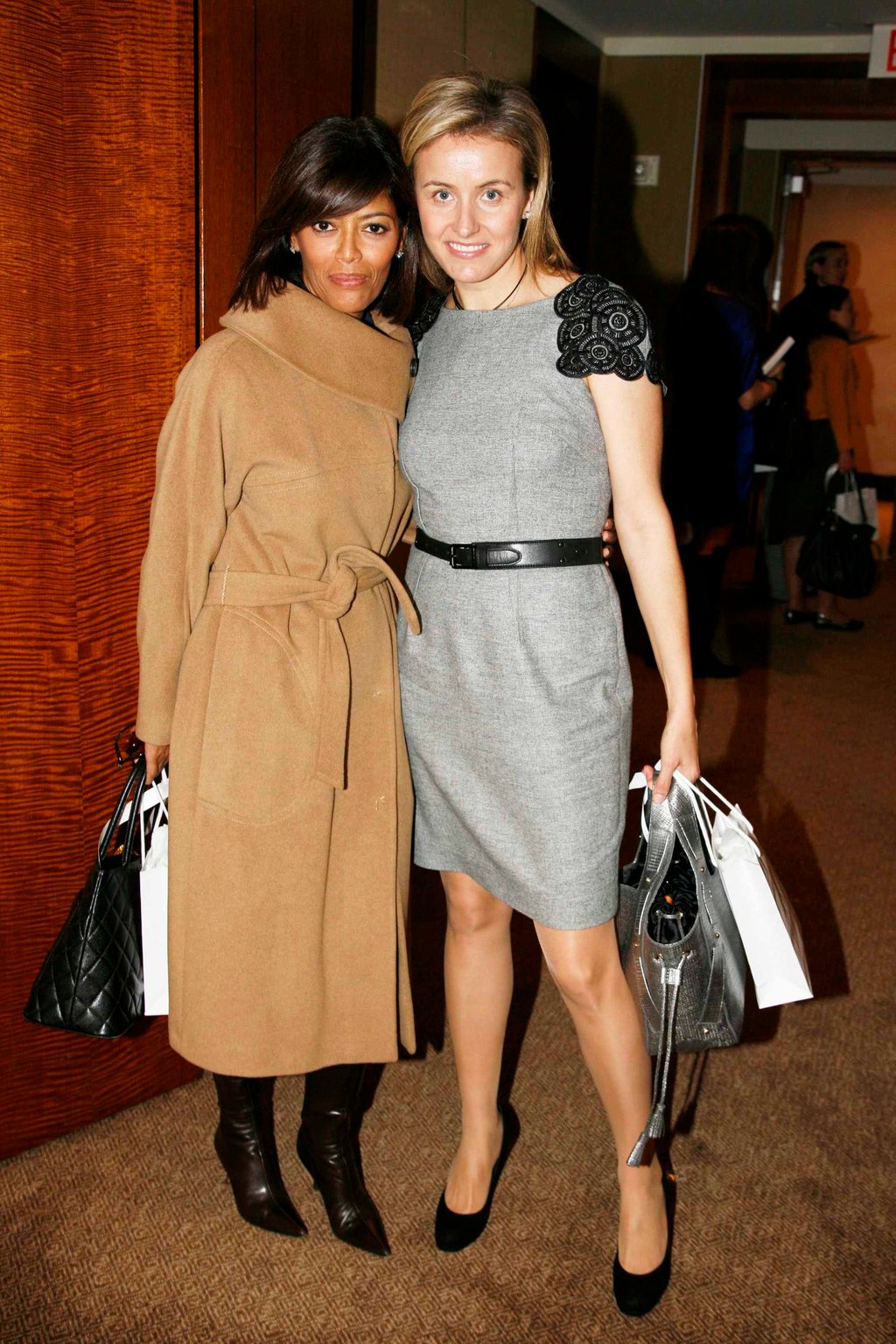 Jenny Zaharia Paulson (right) was born in Romania. Photo: Getty Images