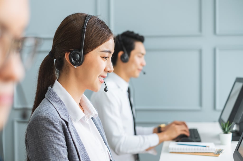 A survey found that almost half of call centre staff in Japan have faced some form of customer abuse. Photo: Shutterstock