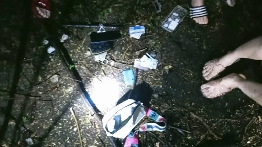 The woman was found tied up, shivering and wet in a remote forest with a bag over her head. Photo: mustsharenews The woman was found tied up, shivering and wet in a remote forest with a bag over her head. Photo: mustsharenews