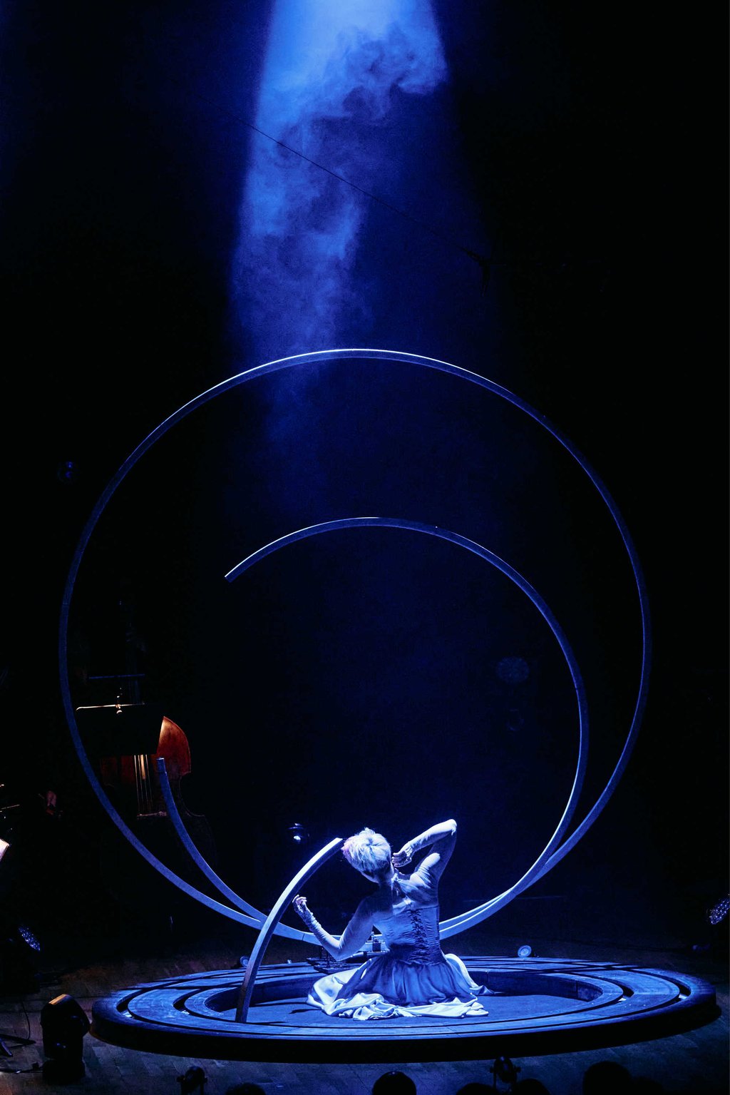 DiDonato performs in Eden, for which the staging was minimalist and simply lit. Photo: Kenny Cheung/Premiere Performances of Hong Kong