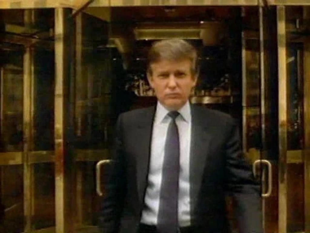 Donald Trump’s first “acting” credit was for a music video featured on the Ghostbusters II soundtrack. Photo: YouTube Donald Trump’s first “acting” credit was for a music video featured on the Ghostbusters II soundtrack. Photo: YouTube