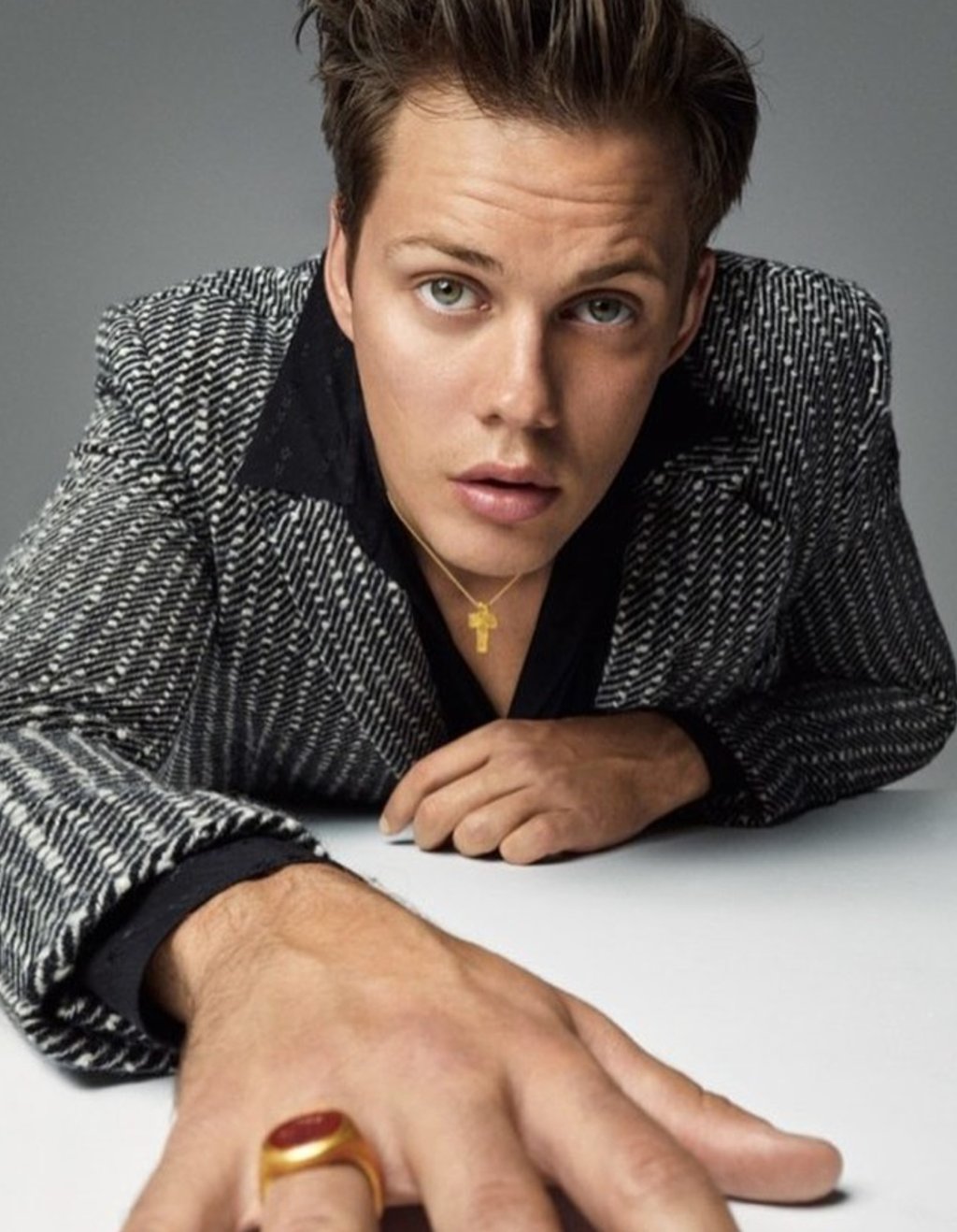 Bill Skarsgård is set to star in an It prequel series based on Stephen King’s Pennywise character. Photo: @billskarsgard_/Instagram Bill Skarsgård is set to star in an It prequel series based on Stephen King’s Pennywise character. Photo: @billskarsgard_/Instagram