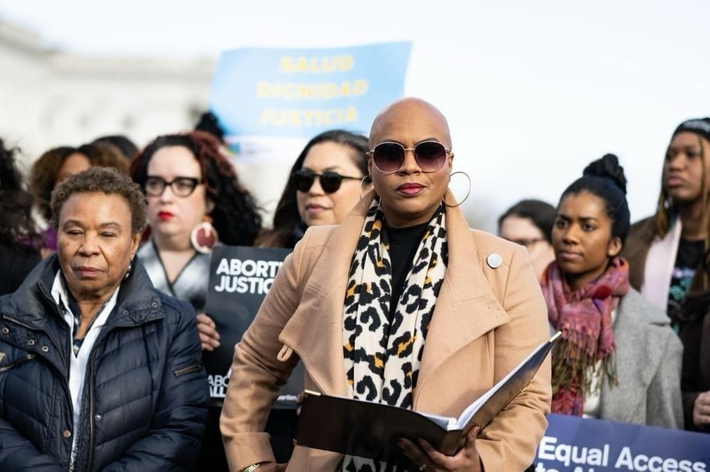 “Today and always, I’m celebrating women,” Ayanna Pressley wrote earlier this year. Photo: @ayannapressley/Instagram “Today and always, I’m celebrating women,” Ayanna Pressley wrote earlier this year. Photo: @ayannapressley/Instagram