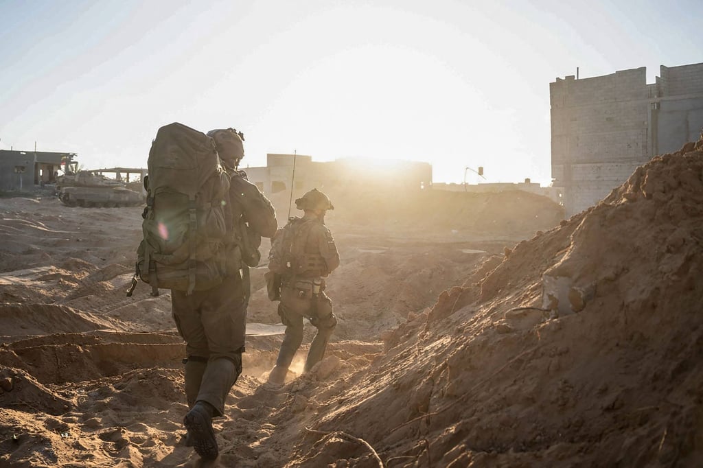 Israeli soldiers operating in the Gaza Strip. Photo: Israeli Army via AFP Israeli soldiers operating in the Gaza Strip. Photo: Israeli Army via AFP