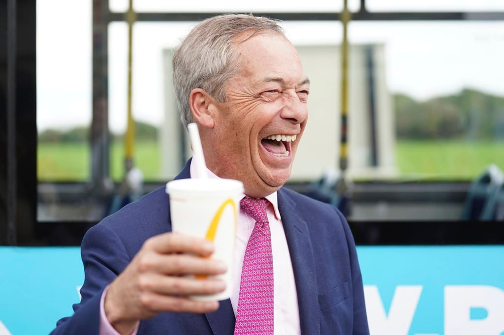 Nigel Farage was a vocal pro Brexit supporter during the country’s referendum on the EU in 2016. Photo: AP