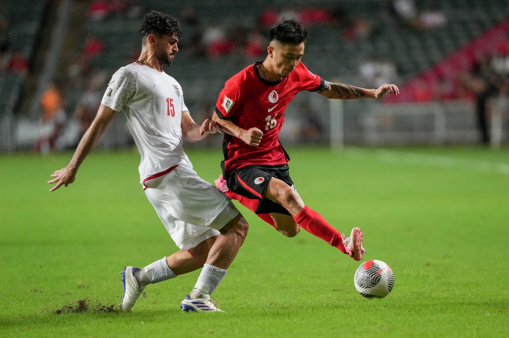 Hong Kong ran higher-ranked Iran close for a second time in six months. Photo: Sam Tsang Hong Kong ran higher-ranked Iran close for a second time in six months. Photo: Sam Tsang