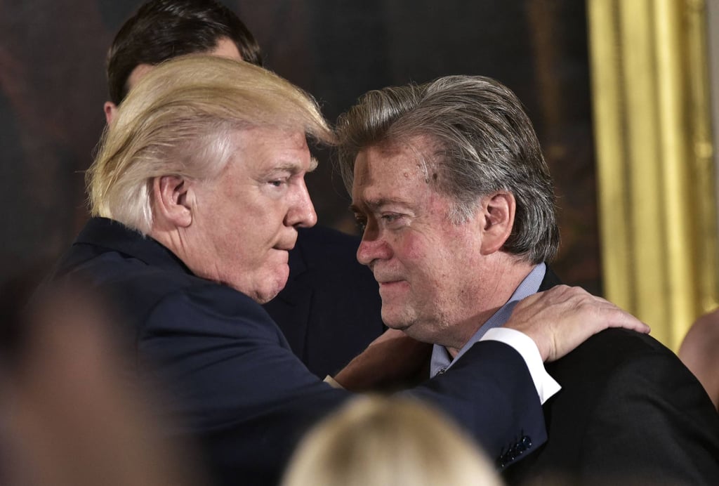 Steve Bannon served in the White House as chief strategist for the first seven months of Donald Trump’s term. File photo: AFP