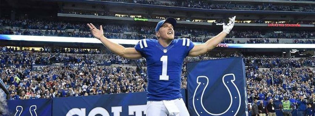 Pat McAfee was in the NFL for eight years. Photo: Pat McAfee Show/Facebook
