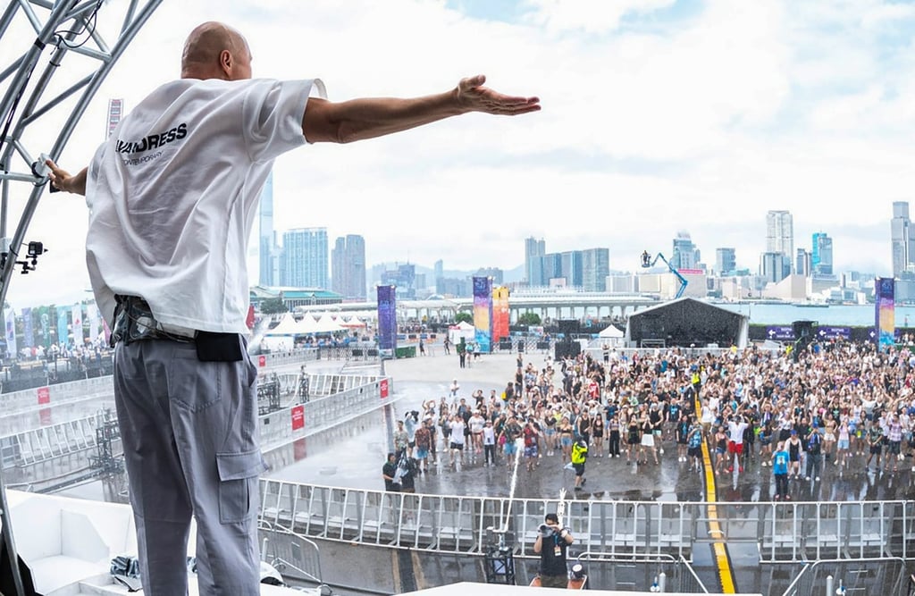 Some attendees said they hoped to see bigger crowds in the evening. Photo: Facebook/S2O Hong Kong Songkran Music Festival Some attendees said they hoped to see bigger crowds in the evening. Photo: Facebook/S2O Hong Kong Songkran Music Festival