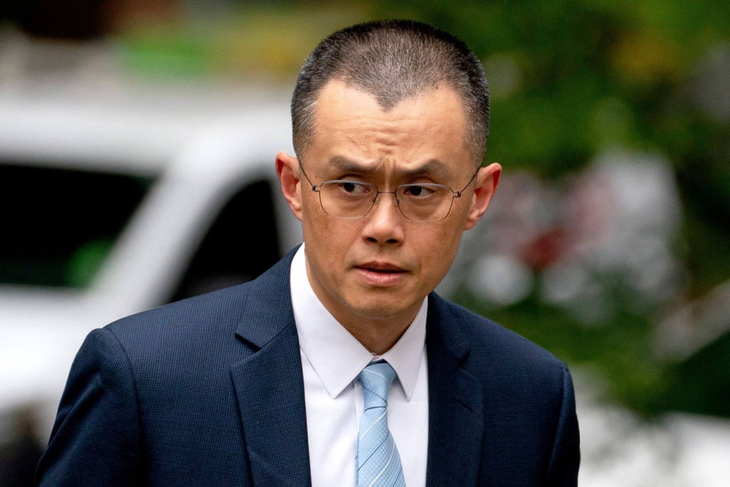 Changpeng Zhao, former CEO of Binance, arrives at federal court in Seattle on April 30, 2024. Photo: Bloomberg