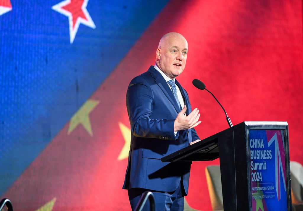 New Zealand Prime Minister Christopher Luxon has described his country’s relationship with China as “significant, complex and resilient”. Photo: Xinhua