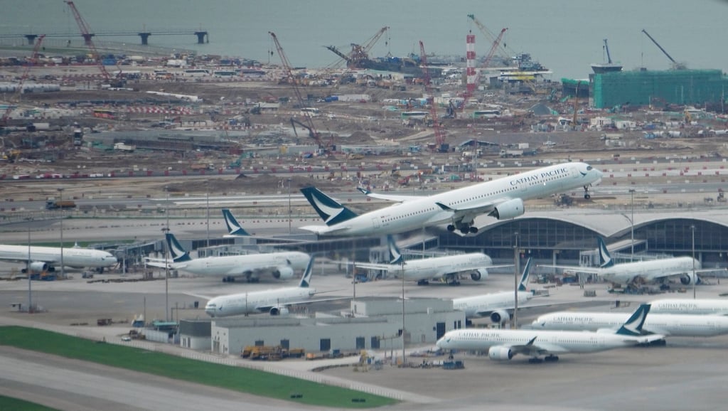 The Hong Kong government took part in Cathay Pacific’s HK$39 billion (US$5.2 billion) rescue plan in 2020. Photo: Eugene Lee The Hong Kong government took part in Cathay Pacific’s HK$39 billion (US$5.2 billion) rescue plan in 2020. Photo: Eugene Lee