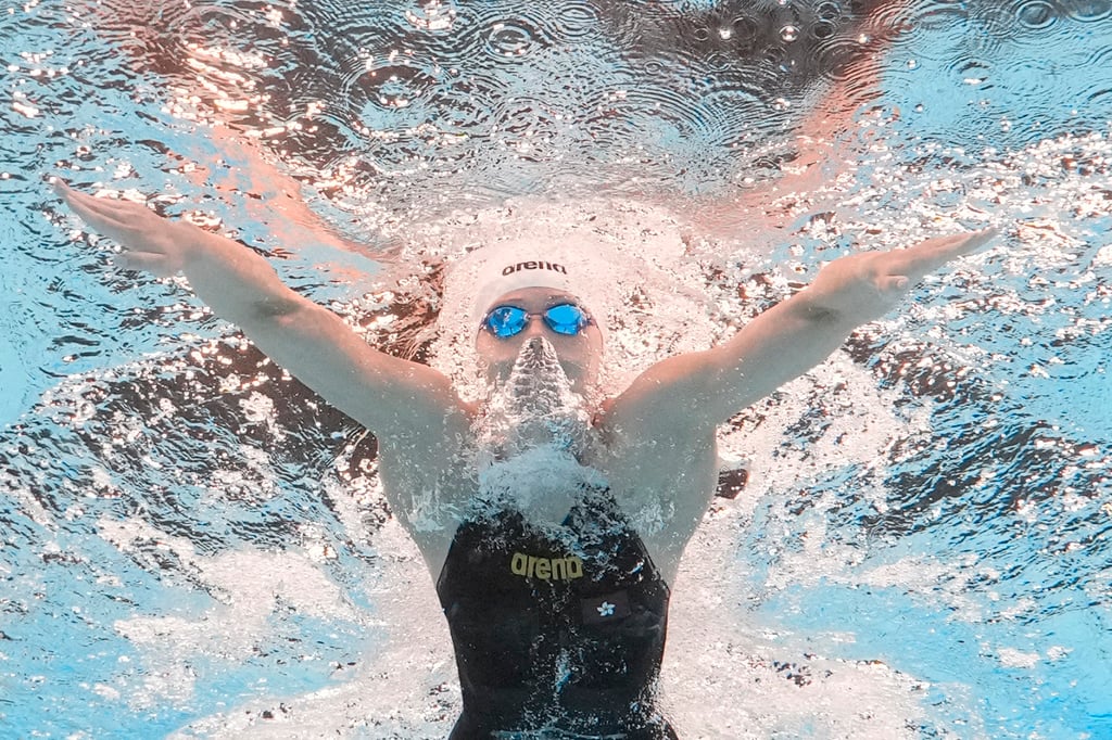 Siobhan Haughey competes in the 100m breaststroke at this year’s World Aquatics Championships. Photo: AP