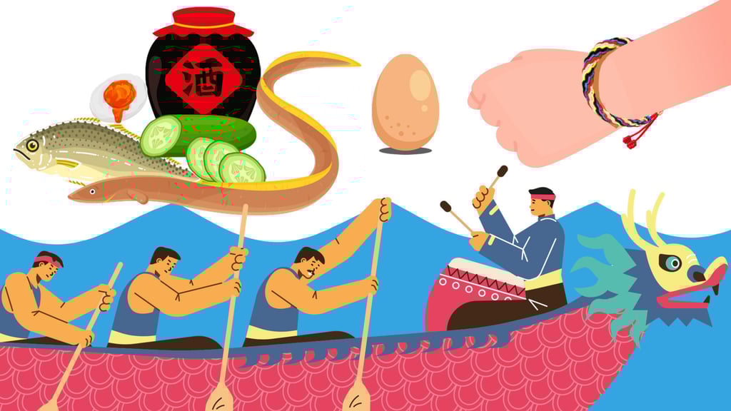 The Post delves into some of the lesser-known traditions and customs involved with China’s famous Dragon Boat Festival. Photo: SCMP Graphic Image The Post delves into some of the lesser-known traditions and customs involved with China’s famous Dragon Boat Festival. Photo: SCMP Graphic Image