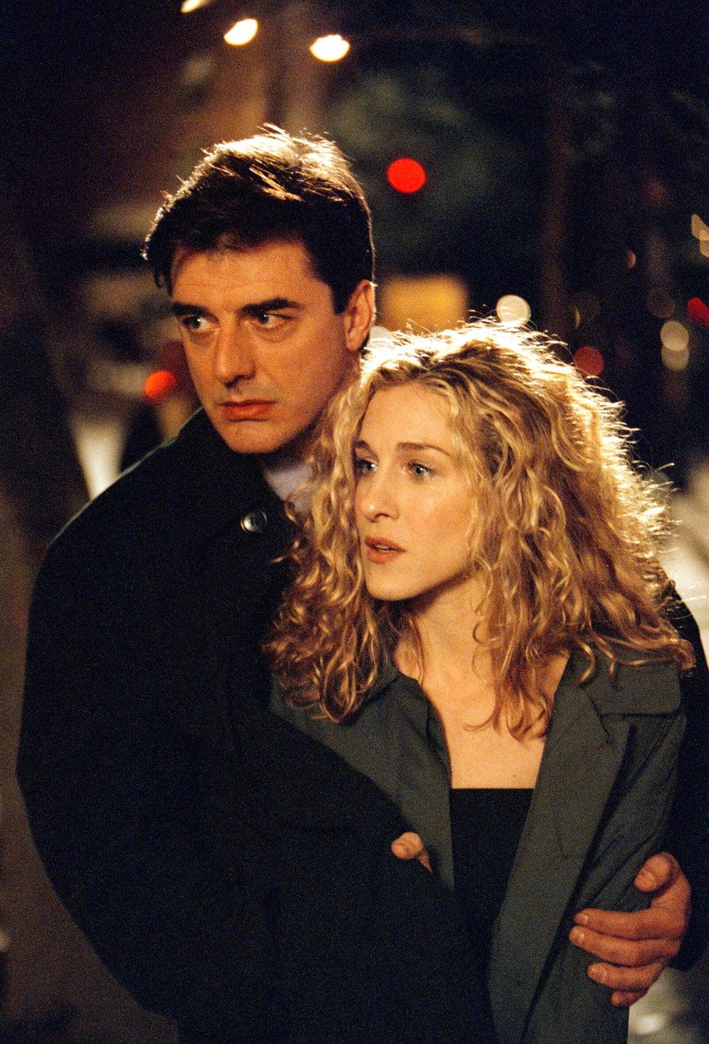 Sarah Jessica Parker and Chris Noth on the set of Sex and the City. Photo: HBO/Getty Images/TNS Sarah Jessica Parker and Chris Noth on the set of Sex and the City. Photo: HBO/Getty Images/TNS