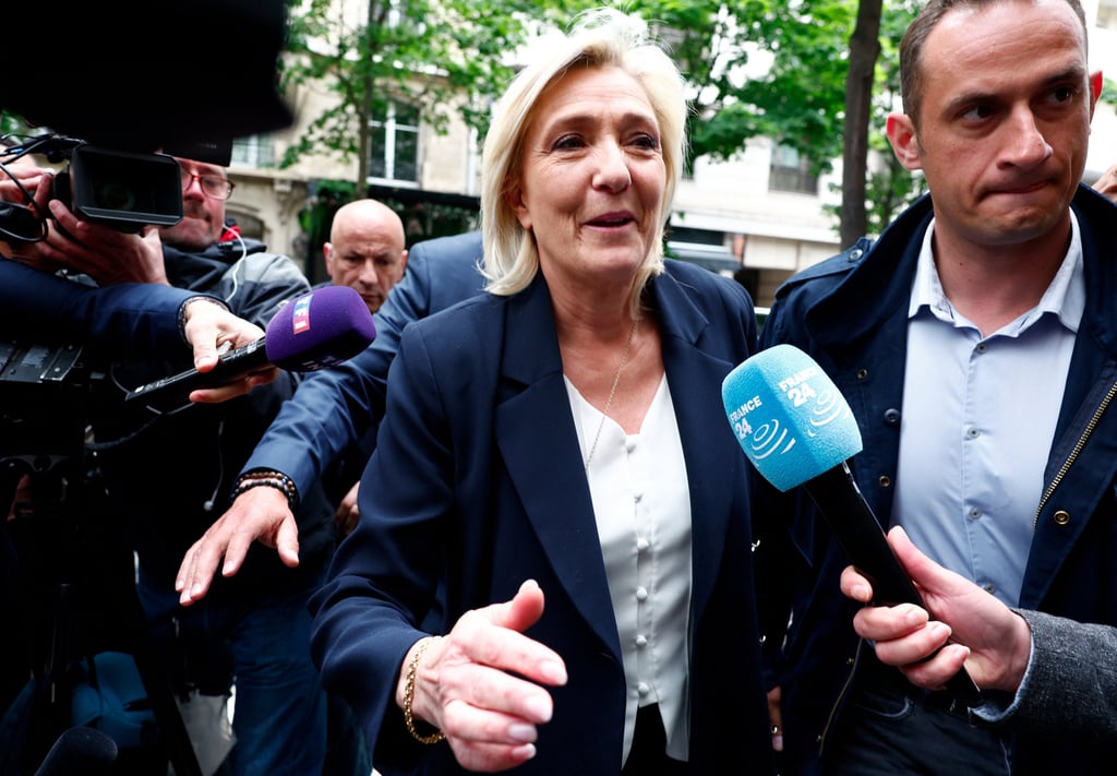 French far-right leader Marine Le Pen. Photo: Reuters