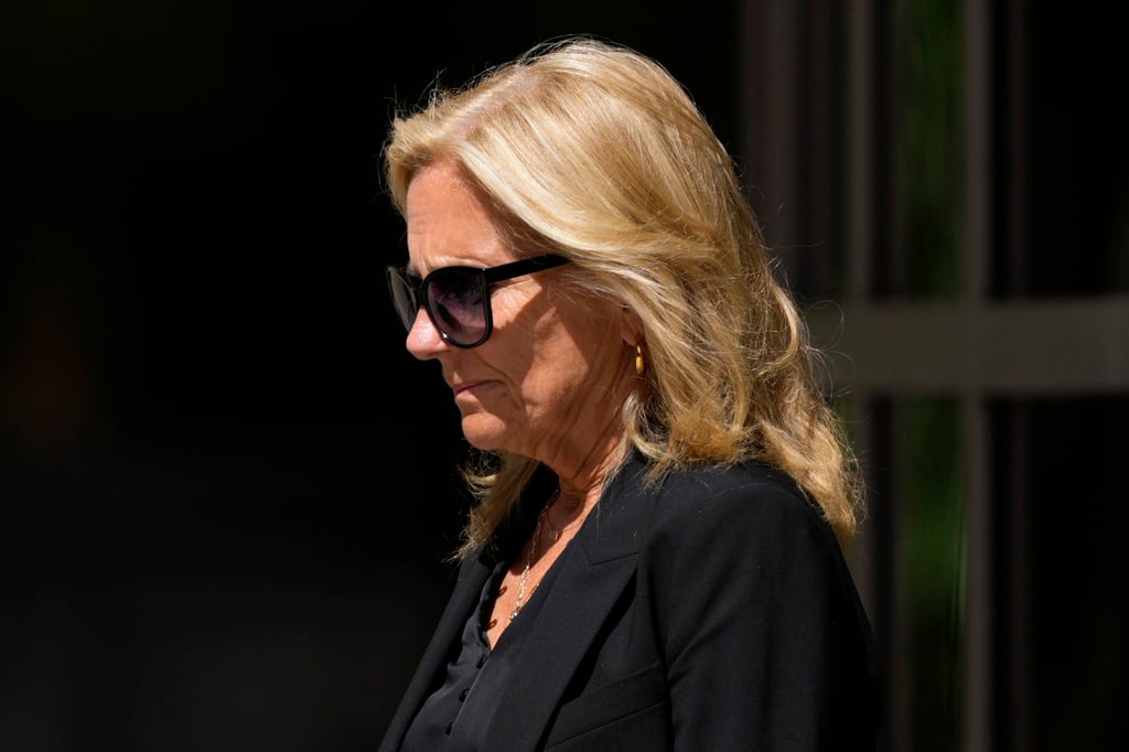 US first lady Jill Biden on Monday. Photo: AP US first lady Jill Biden on Monday. Photo: AP