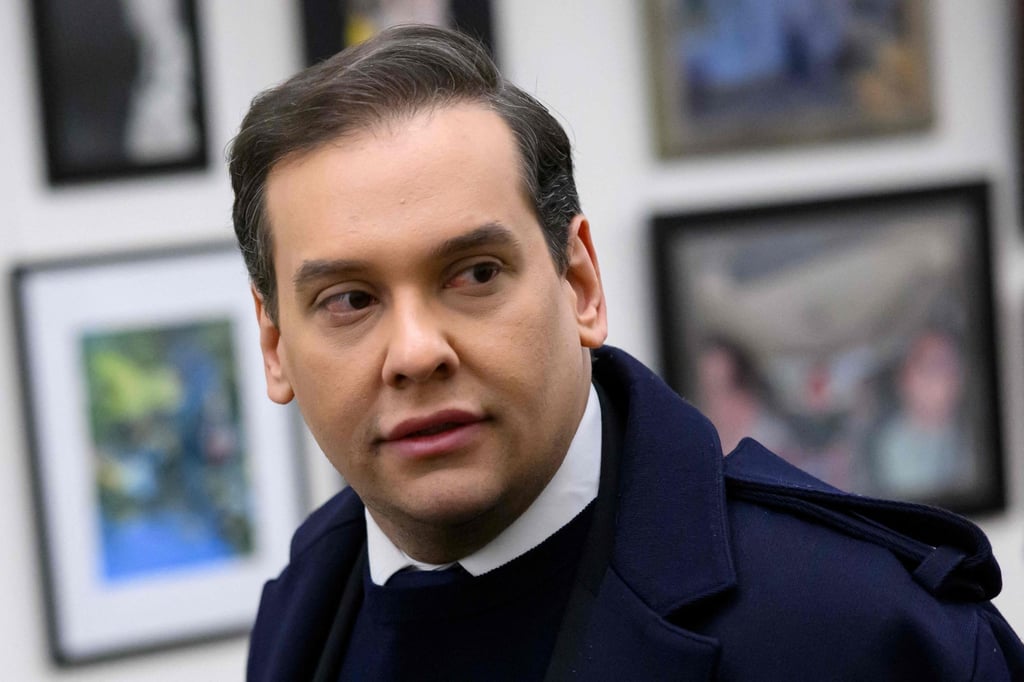 George Santos is the first elected Republican to be openly LGBT. Photo: AFP