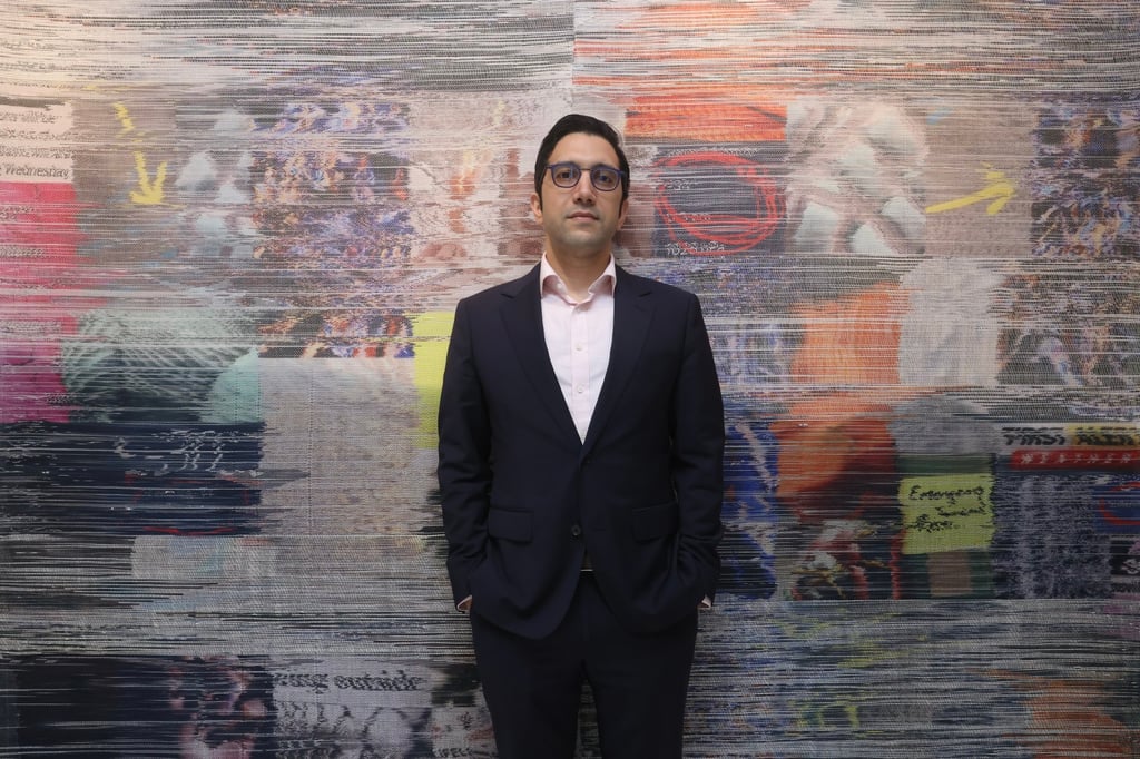Arsalan Mahtafar, head of JPMorgan Development Finance Institution, pictured at JPMorgan’s office in Chater House in Central, Hong Kong, on June 13, 2024. Photo: Jonathan Wong Arsalan Mahtafar, head of JPMorgan Development Finance Institution, pictured at JPMorgan’s office in Chater House in Central, Hong Kong, on June 13, 2024. Photo: Jonathan Wong