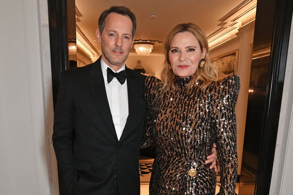 Russell Thomas and Kim Cattrall at the Harper’s Bazaar Women of the Year Awards in November 2023, in London. Photo: Getty Images for Harper’s Bazaar Russell Thomas and Kim Cattrall at the Harper’s Bazaar Women of the Year Awards in November 2023, in London. Photo: Getty Images for Harper’s Bazaar