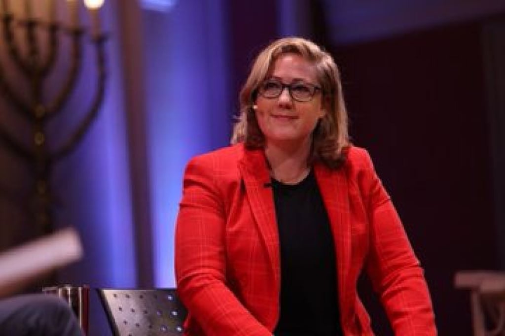 Sarah Longwell is an outspoken critic of Donald Trump. Photo: @SarahLongwell25/Instagram