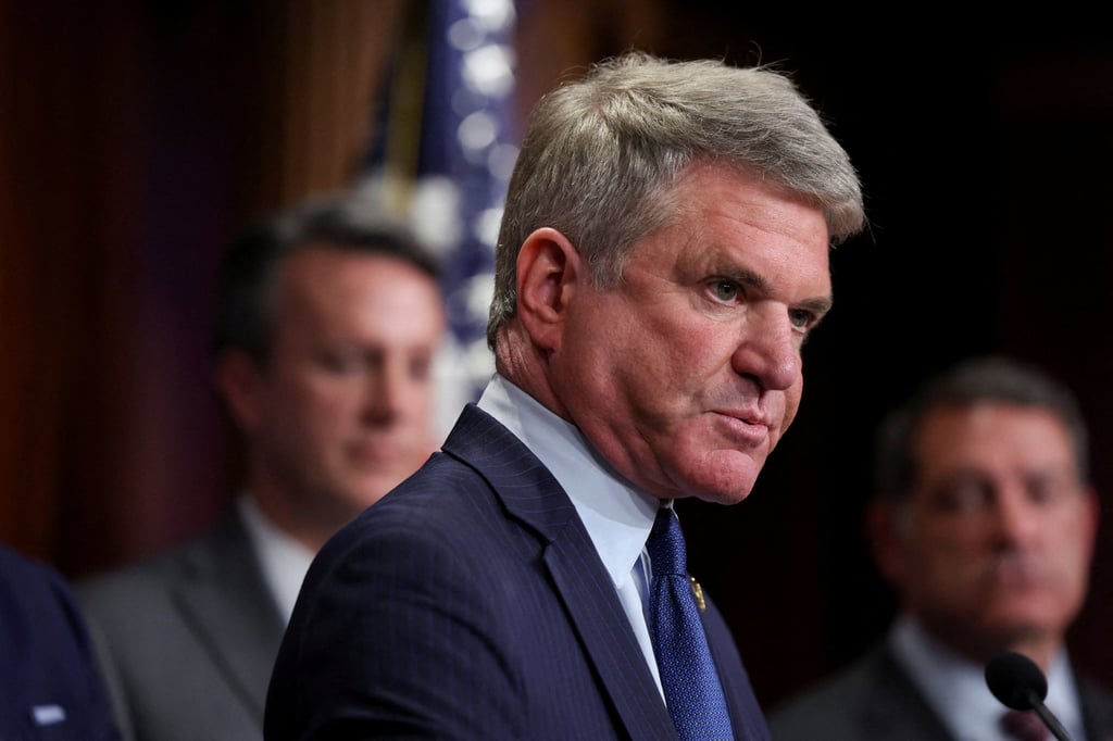 US Foreign Affairs Committee Chairman Michael McCaul. Photo: Reuters