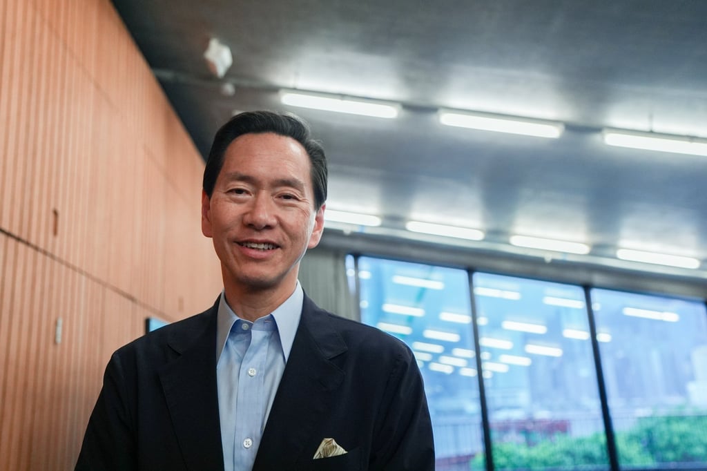 Bernard Chan, vice-chairman of the West Kowloon District Authority. Photo: Eugene Lee