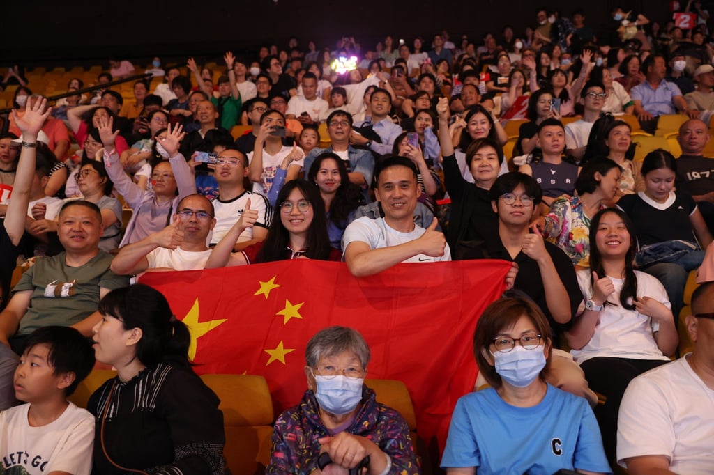 China are receiving raucous support at Hong Kong Coliseum. Photo: Yik Yeung-man